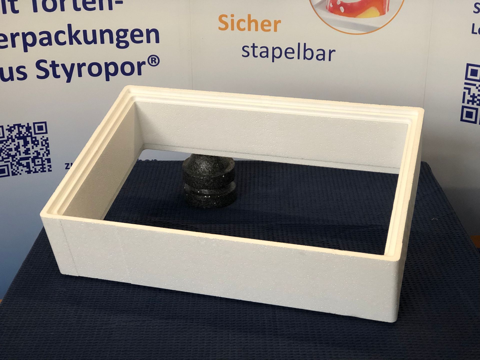 Buffetbox - Rahmen blanco
