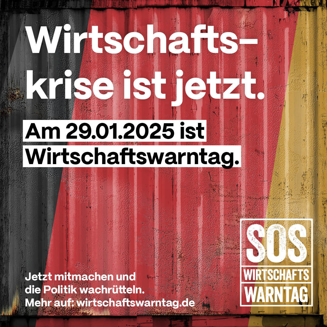 Wirtschaftskrise ist jetzt Wirtschaftswarntag OHLRO